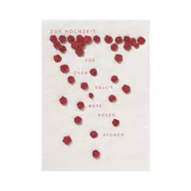 Räder - Blütenhochzeitskarte Für Euch