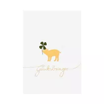 Räder - Blütenkarte Glücksbringer