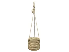 Zementtopf - mit Aufhängung,15,5x15,5x14,5 cm Zementtopf - mit Aufhängung,15,5x15,5x14,5 cm