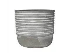 Zementtopf - Grau,13,5x13,5x12,5 cm Zementtopf - Grau,13,5x13,5x12,5 cm