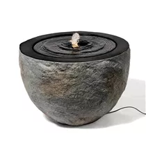 Kirschke - Brunnen Huelva Grau D45, H32cm