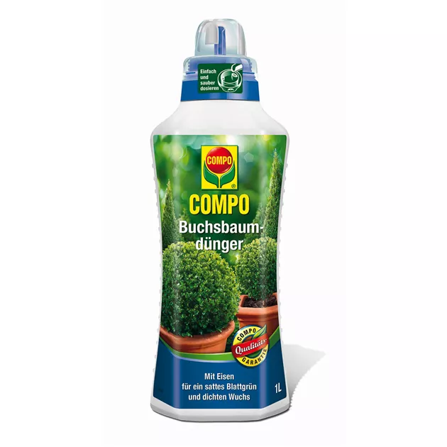Compo Buchsbaumdnger Flssig 1L - Mauk Gartenwelt