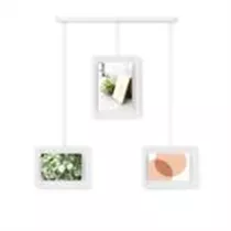 Set of 3 White - Exhibit Wall Picture Frames