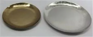 rund, silber - Teller, 36x3 cm rund, silber - Teller, 36x3 cm