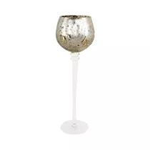 Glaswindlicht Kelch auf Fuß - Cracking champagne, groß