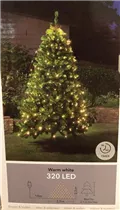 LED Outdoor - Net Lights LED-Lichternetz mit 320 LEDs für Tannenbaum - Warmweiß LED Outdoor - Net Lights LED-Lichternetz mit 320 LEDs für Tannenbaum - Warmweiß