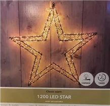 56X5CM/1200LED CLASSIC WARM -5M ZULEITUNG-AN/DIMMER-8/16S- - STERN 3D SCHWARZ 56X5CM/1200LED CLASSIC WARM -5M ZULEITUNG-AN/DIMMER-8/16S- - STERN 3D SCHWARZ