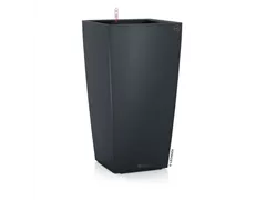 Lechuza Blumentopf - Cubico Color 22 Komplettset - Schiefergrau Lechuza Blumentopf - Cubico Color 22 Komplettset - Schiefergrau