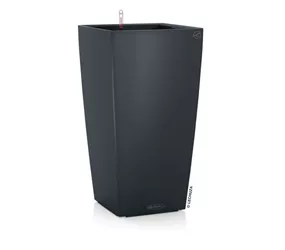 Lechuza Blumentopf - Cubico Color 22 Komplettset - Schiefergrau Lechuza Blumentopf - Cubico Color 22 Komplettset - Schiefergrau