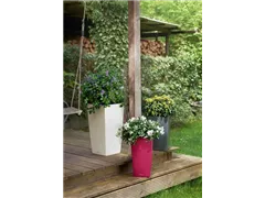 Lechuza Blumentopf - Cubico Color 22 Komplettset - Weiß Lechuza Blumentopf - Cubico Color 22 Komplettset - Weiß