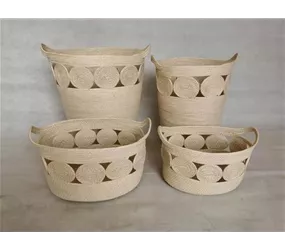 natur,40x46 cm - Korb mit Griff, natur,40x46 cm - Korb mit Griff,