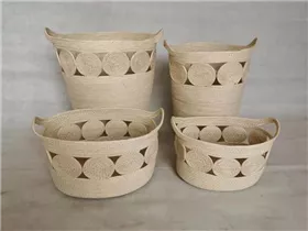 natur,40x46 cm - Korb mit Griff, natur,40x46 cm - Korb mit Griff,