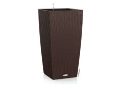 Lechuza Blumentopf - Cubico Cottage 40 Komplettset - Mokka Lechuza Blumentopf - Cubico Cottage 40 Komplettset - Mokka