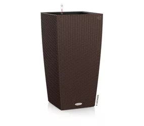 Lechuza Blumentopf - Cubico Cottage 40 Komplettset - Mokka Lechuza Blumentopf - Cubico Cottage 40 Komplettset - Mokka