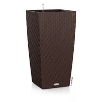 Lechuza Blumentopf - Cubico Cottage 40 Komplettset - Mokka Lechuza Blumentopf - Cubico Cottage 40 Komplettset - Mokka