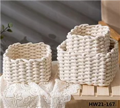 26x26x18 cm - Korb, weiß 26x26x18 cm - Korb, weiß