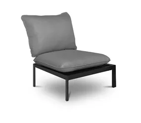 71 x 81 x 75 cm - Dawson Lounge Center Charcoal