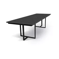 220 x 100 cm - Nida Dining Table Dekton Top Bromo