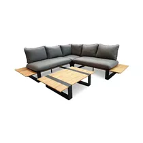 247 x 247 x 29 cm - Dawson Lounge Charcoal incl. Coffee Table 247 x 247 x 29 cm - Dawson Lounge Charcoal incl. Coffee Table