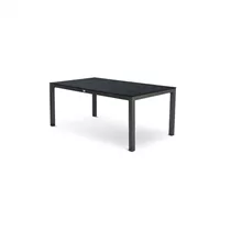 180 x 100 cm - Briga Dining Table Trespa Top Grafite