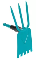 Gardena - Combisystem-Gartenhacke mit geradem Blatt 3 Zinken 9 cm breit Gardena - Combisystem-Gartenhacke mit geradem Blatt 3 Zinken 9 cm breit