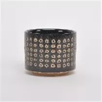 schwarz - Übertopf, 13x13x10,5 cm schwarz - Übertopf, 13x13x10,5 cm