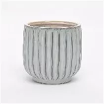 weiß - Übertopf, 13,5x13,5x13 cm weiß - Übertopf, 13,5x13,5x13 cm