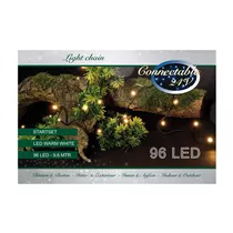 LED Lichterkette - Connectable 24V 96L/9,6M warmweiß Basisi-Set