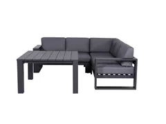 Garden Impressions - Loungegruppe Cube carbon / black Garden Impressions - Loungegruppe Cube carbon / black