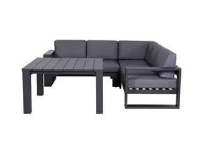 Garden Impressions - Loungegruppe Cube carbon / black Garden Impressions - Loungegruppe Cube carbon / black