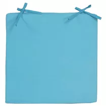 HELL BLAU - Sitzkissen 40X40CM