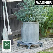 - WAG Multiroller 380X380 mm, Kiefer, Anthrazit, 4LR, D 50 mm  - WAG Multiroller 380X380 mm, Kiefer, Anthrazit, 4LR, D 50 mm