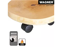 - Multi Roller D250-300 mm, Birke geölt, 4DR, D 40 mm, TK 50 kg  - Multi Roller D250-300 mm, Birke geölt, 4DR, D 40 mm, TK 50 kg