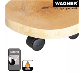  - Multi Roller D250-300 mm, Birke geölt, 4DR, D 40 mm, TK 50 kg