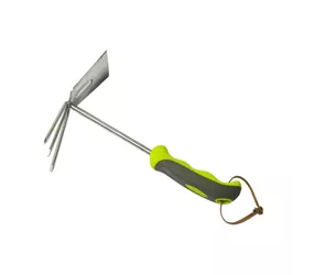 Landwerker - Doppelhacke Edelstahl / Kunststoff