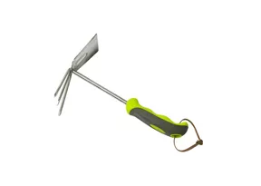 Landwerker - Doppelhacke Edelstahl / Kunststoff