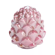 Gehlmann - Dekozapfen aus Glas, rosa