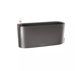 Lechuza - Delta 10 Tischgefäße - Anthrazit Metallic Lechuza - Delta 10 Tischgefäße - Anthrazit Metallic