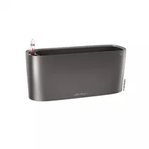 Lechuza - Delta 10 Tischgefäße - Anthrazit Metallic Lechuza - Delta 10 Tischgefäße - Anthrazit Metallic