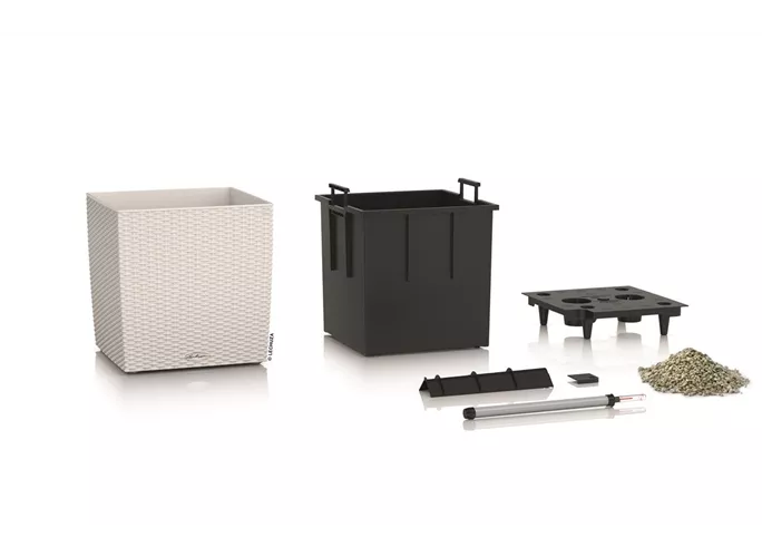 Lechuza - CUBE Cottage 50 lichtgrau Lechuza - CUBE Cottage 50 lichtgrau