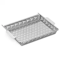 Weber - ETCS Grillkorb mit Halter Edelstahl