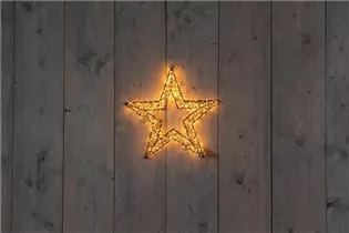 CLASSIC WARM-5M ZULEITUNG-AN/DIMMER-8/16S-TI - STERN 3D SCHWARZ 36X3CM/800LED