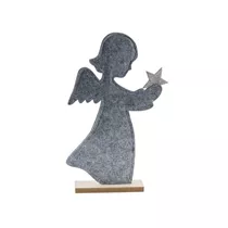 Gehlmann - Filzengel auf Holzfuß