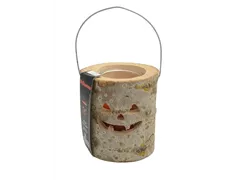 D 16x18 cm - Holzlaterne Halloween  D 16x18 cm - Holzlaterne Halloween
