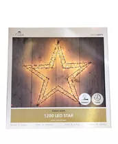 56X5CM/1200LED CLASSIC WARM -5M ZULEITUNG-AN/DIMMER-8/16S- - STERN 3D SCHWARZ 56X5CM/1200LED CLASSIC WARM -5M ZULEITUNG-AN/DIMMER-8/16S- - STERN 3D SCHWARZ