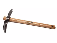 Krumpholz - Gartenhäckchen (geschmiedet), 1 Zinken (Herzform) Krumpholz - Gartenhäckchen (geschmiedet), 1 Zinken (Herzform)