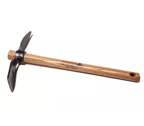 Krumpholz - Gartenhäckchen (geschmiedet), 1 Zinken (Herzform)