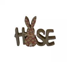 19x15x1,8cm - Schriftzug HASE 19x15x1,8cm - Schriftzug HASE
