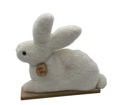 liegend mit Anhänger - Aufsteller Hase