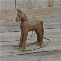 10x39x49 cm - Schaukelpferd, Holz